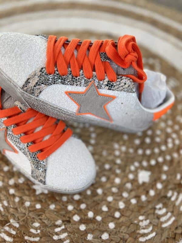 Basket CDS fluo orange Au Ch teau De Sable Boutique en ligne