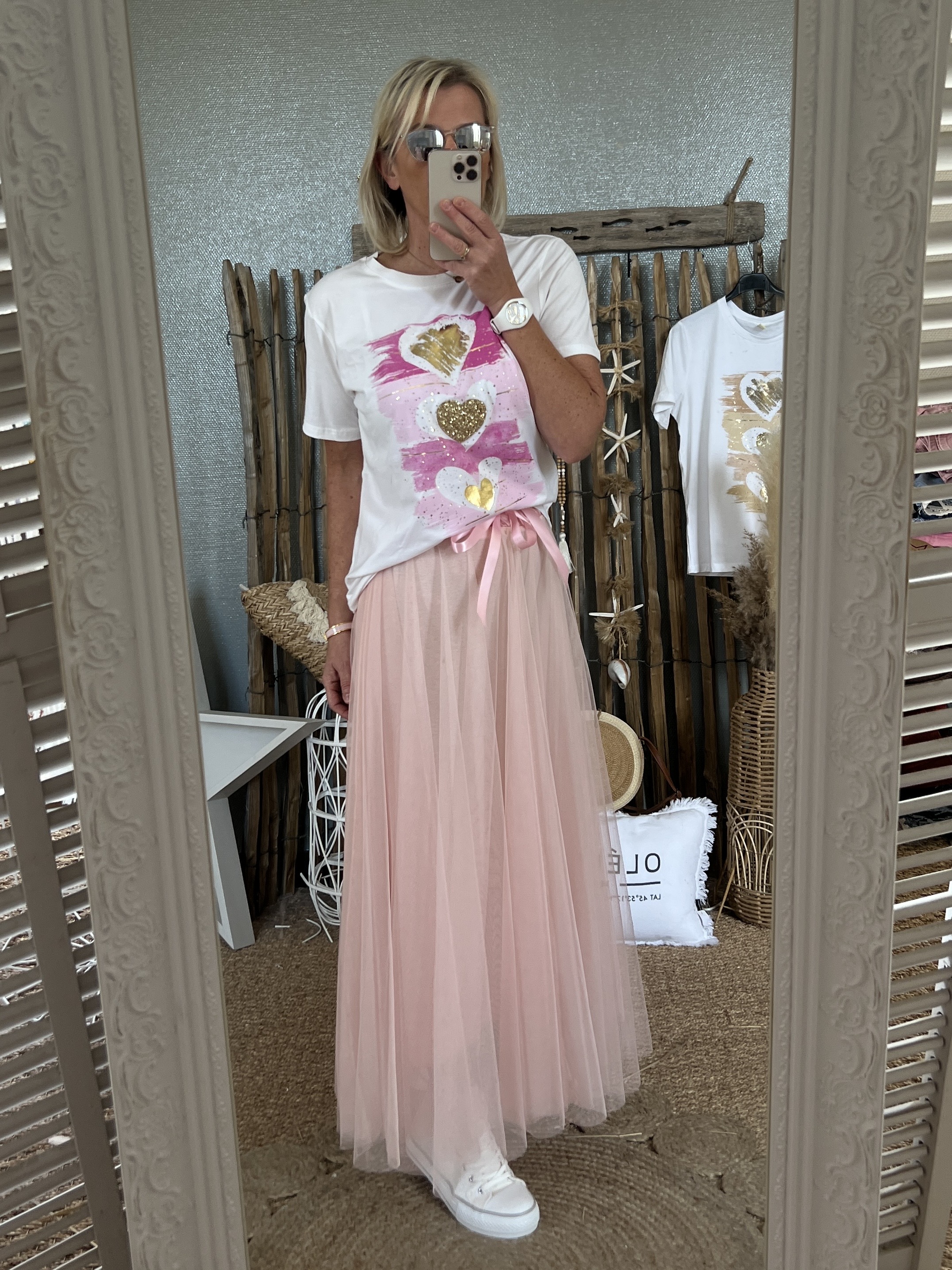 Jupe tulle rose - Au Château De Sable Boutique en ligne pour femme