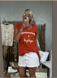 Tshirt CDS orange