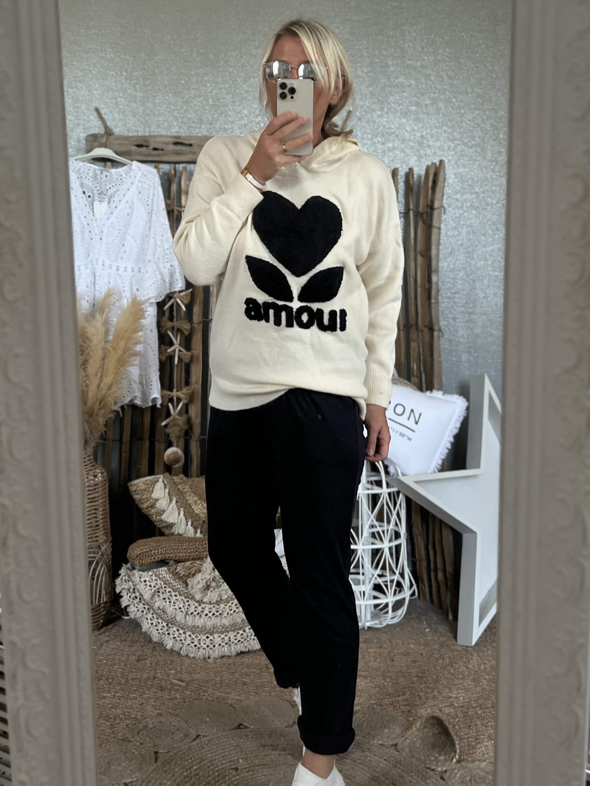 Pull amour femme deals