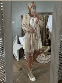 Echarpe  CDS beige