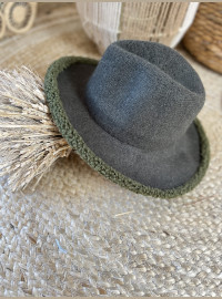 Chapeau CDS laine kaki