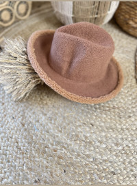 Chapeau CDS laine Caramel
