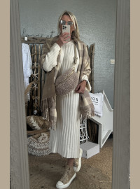 Robe CDS écru