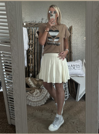 T-shirt amour caramel