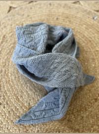 Echarpe Folie bleu jean