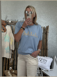 Pull ohlala bleu