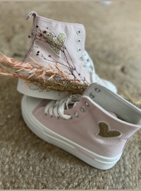 Basket CDS rose poudré