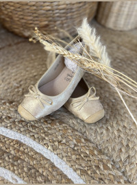 Ballerine cds dorées