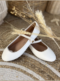 Ballerine cds blanche