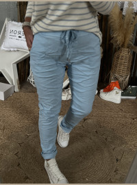 Pantalon star baby blue
