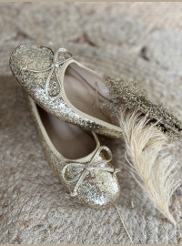 Ballerine cds paillettes