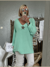Pull oversize star mint