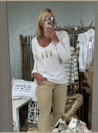T-shirt CDS blanc