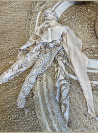 Echarpe Patch beige