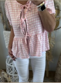 Tunique CDS Vichy rose