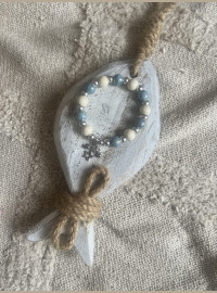 Bracelet cds star bleu