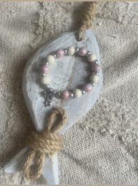 Bracelet cds star rose