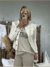 Blouson CDS blanc