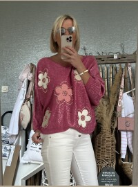 Pull Flowers Fushia