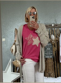 Gilet beige star