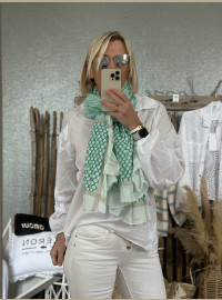 Echarpe Turquoise