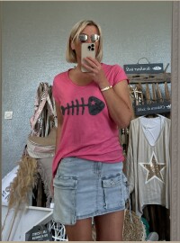 T-shirt CDS Fushia
