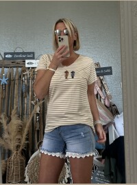 Marinière trio beige