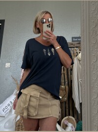 T-shirt fish cds 40/44 marine