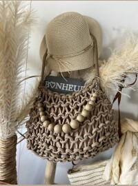 Sac IO taupe