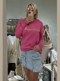 Pull Melle Fushia/dore
