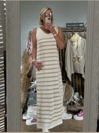 Robe marinière CDS lurex