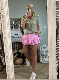 T-shirt la vie kaki