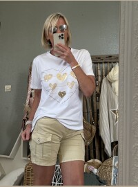 T-shirt cds beige