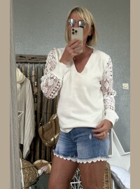 Pull cds blanc