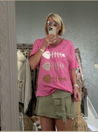 T-shirt Fushia cds