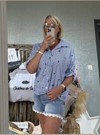 Chemise rayé star