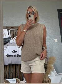 Pull CDS taupe