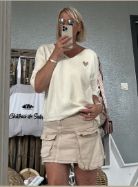 Pull love you écru