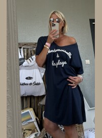 Robe Melle oversize marine