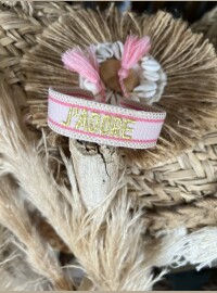 Bracelet J’adore rose doré