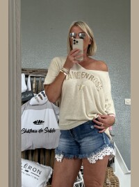 Pull fin la vie oversize