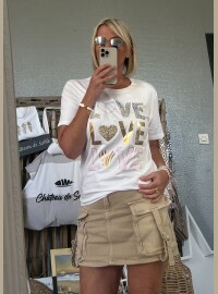 T-shirt love love love