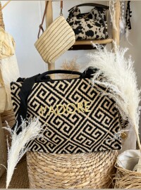 Sac J’adore noir doré