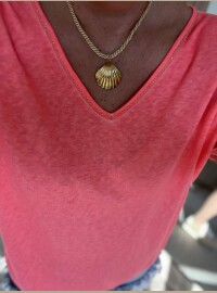 Ras du cou cordelette doré