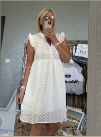 Robe CDS broderie blanche