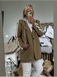 Veste blazer taupe