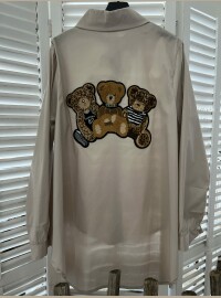 Chemise bear beige