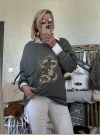 Sweat  CDS 40/44 gris