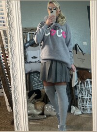 Pull Coco gris